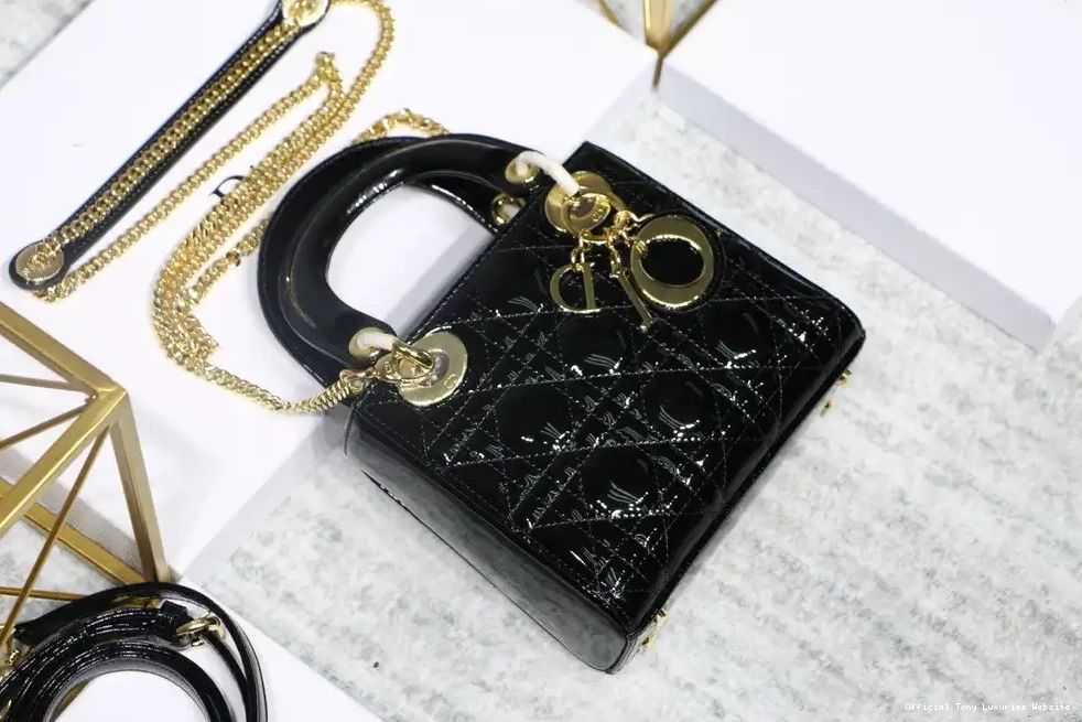 Tony Luxuries Mini With patent leather diro Cow Lady 0705